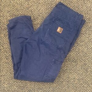 Carhartt Navy Blue Work Pants